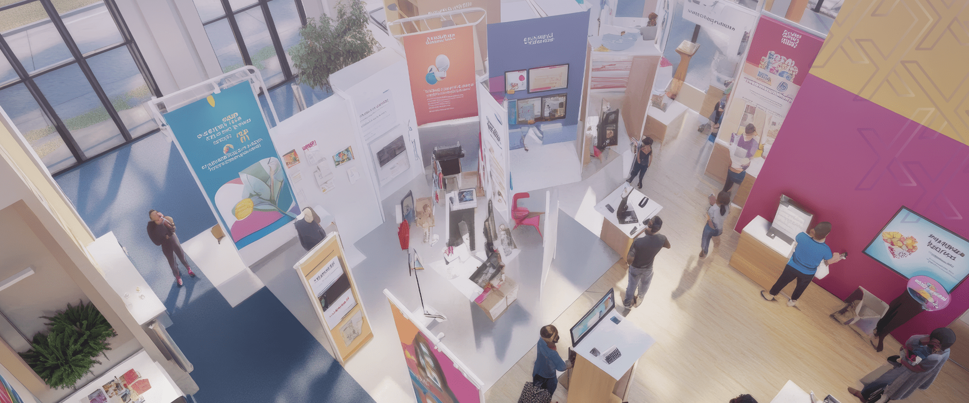 اسس تصميم المعارض