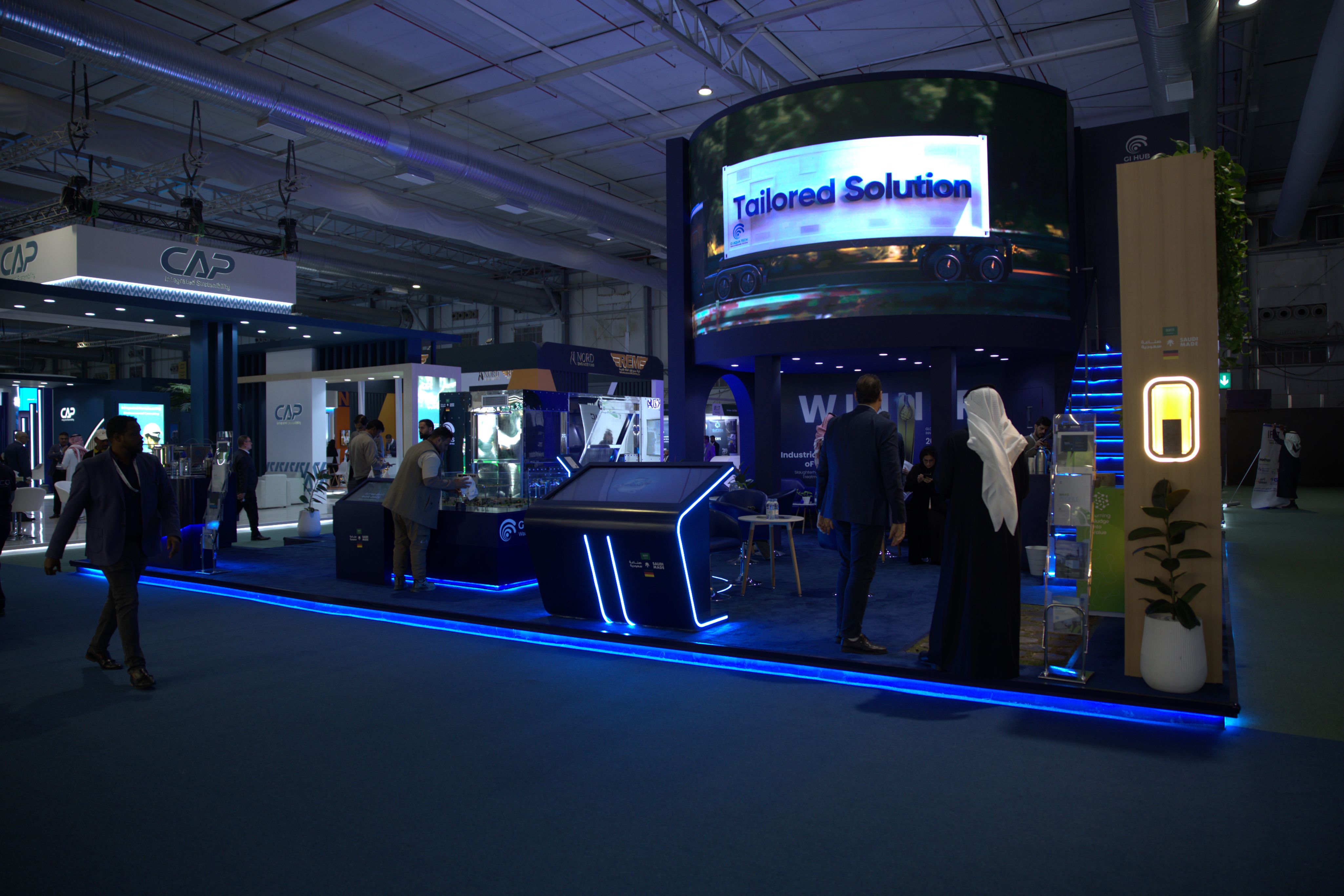 Exhibition stand construction services
