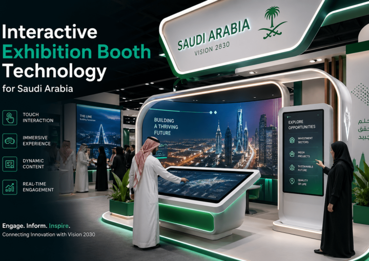 Interactive Exhibition Booth Technology for Saudi Arabia