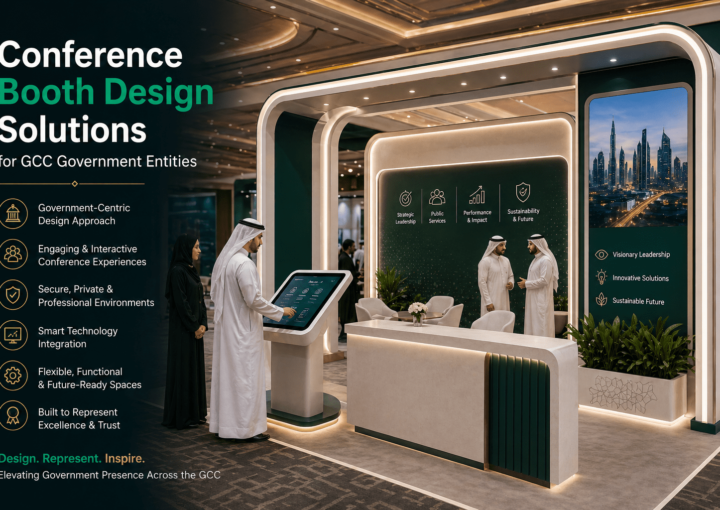 Conference Booth Design Solutions for GCC Government Entities